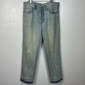 Free People We The Free Boho High Rise Straight Leg Jeans Size 29